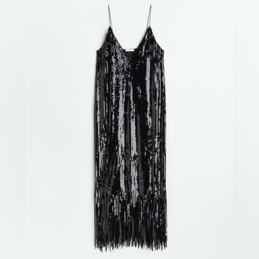 H&M Sequin Slipdress